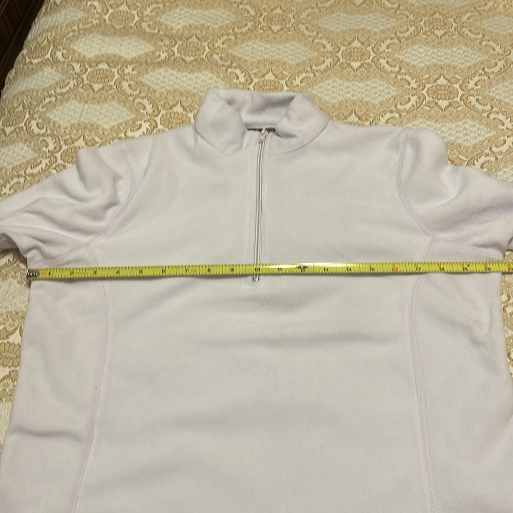 Women’s zippered Fleece Pullover Size M - Picture 6 of 11